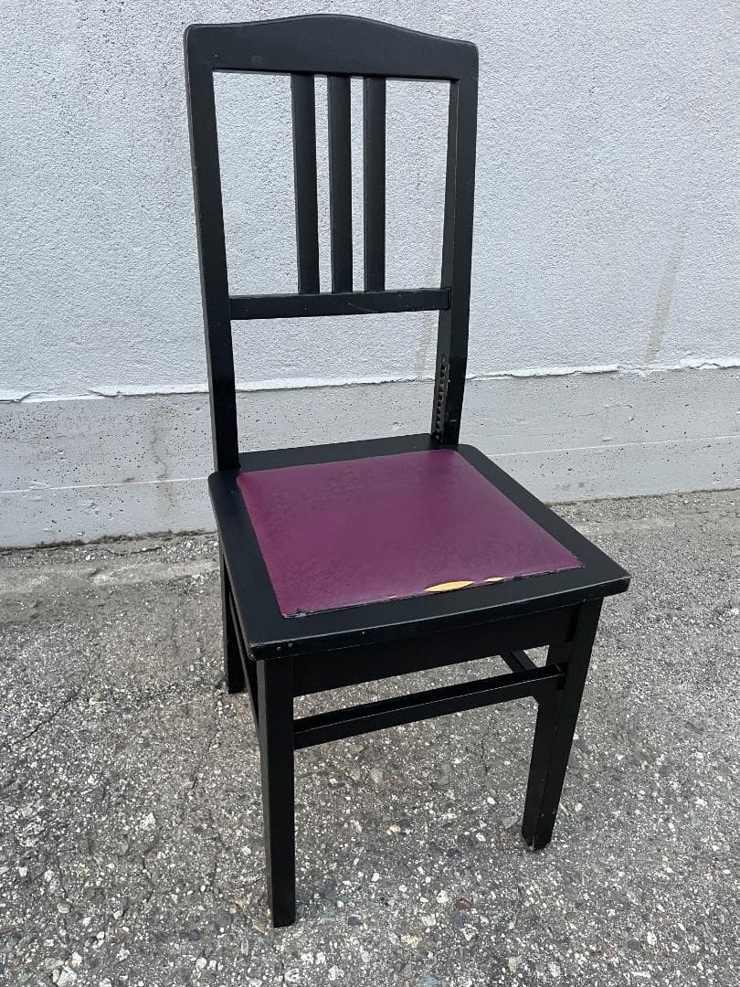 ★ ピアノ椅子 H90xW40xD40 座高42-54 ピアノ イス チェア