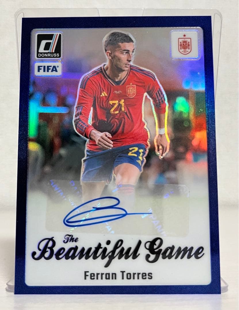 世界99枚限定】panini フェラントーレス 直筆サインカード - メルカリ
