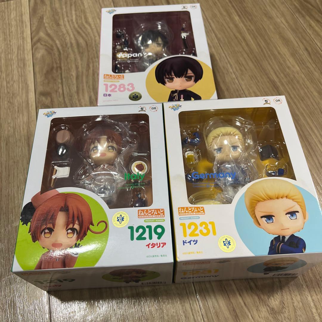 ヘタリア　ねんどろいど イタリア　ドイツ 日本 ヘタリア】9/15(金)案内予定！「ねんどろいどどーる イタリア、ドイツ