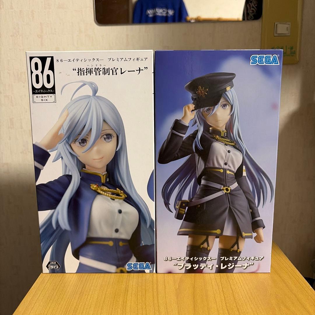 SEGA 86 -エイティシックス- レーナ プレミアムフィギュア2体セット
