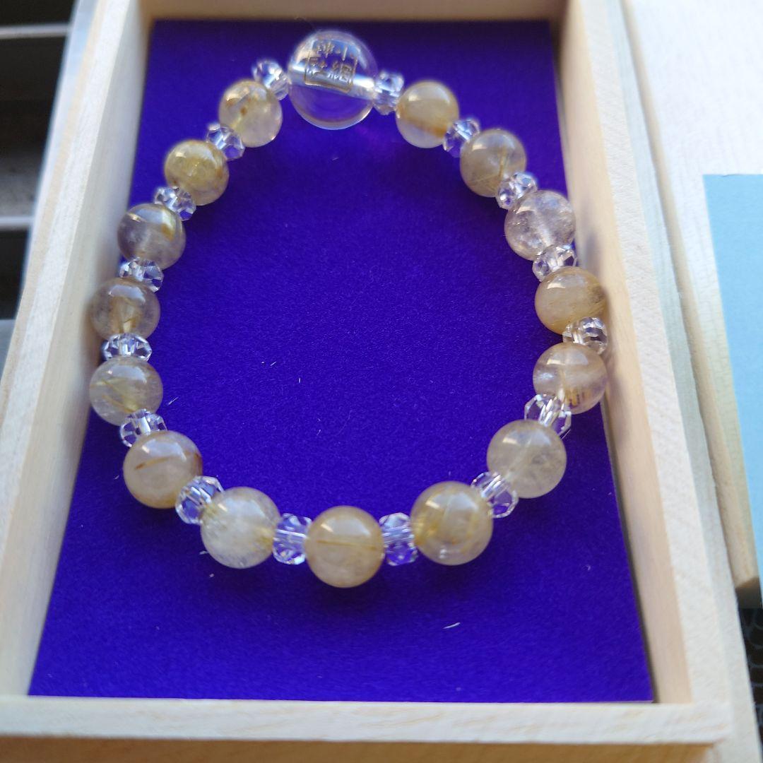 p*r様 小網神社 腕輪御守 ルチルクォーツ 8mm - メルカリ