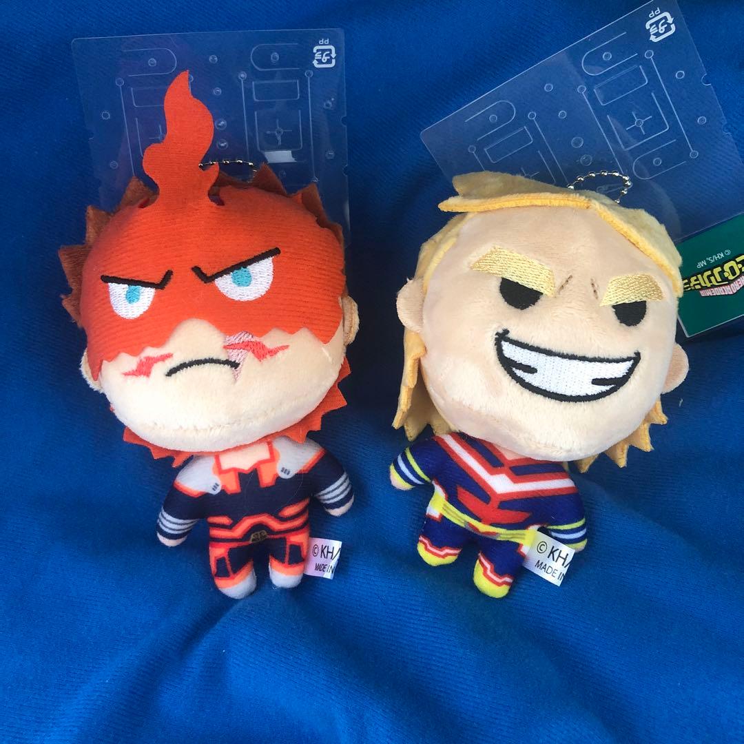 オールマイト エンデヴァー マスコットチャーム しまむら ヒロアカ