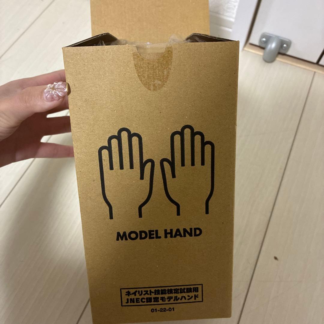 MODEL HAND ネイルアートセット　検定ハンド　ネイリスト検定