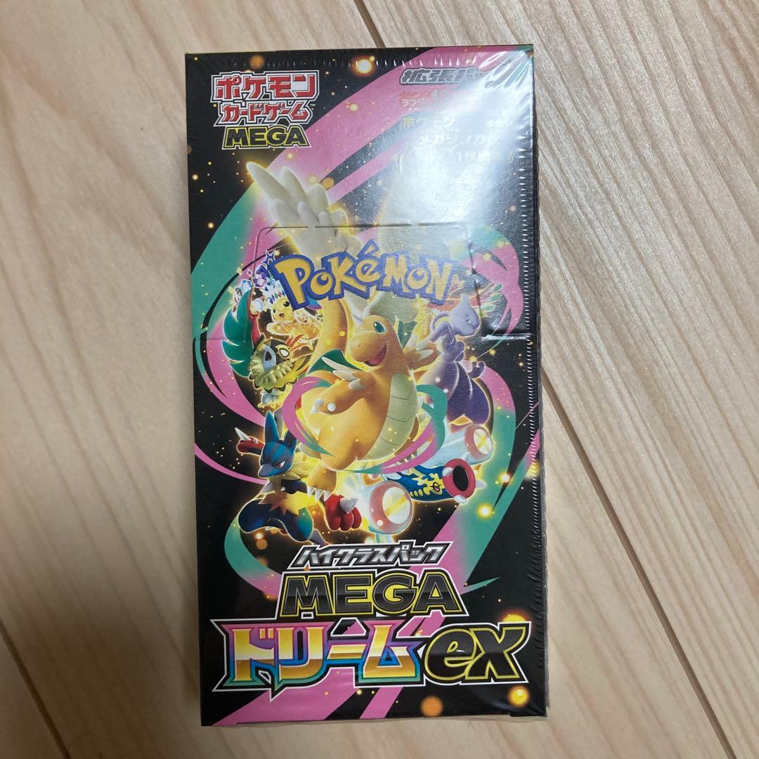 ポケモンカード MEGAドリームex 未開封 シュリンク付きBOX ポケモンカードゲーム 新品未開封 シュリンク付き ポケモンカード ハイ
