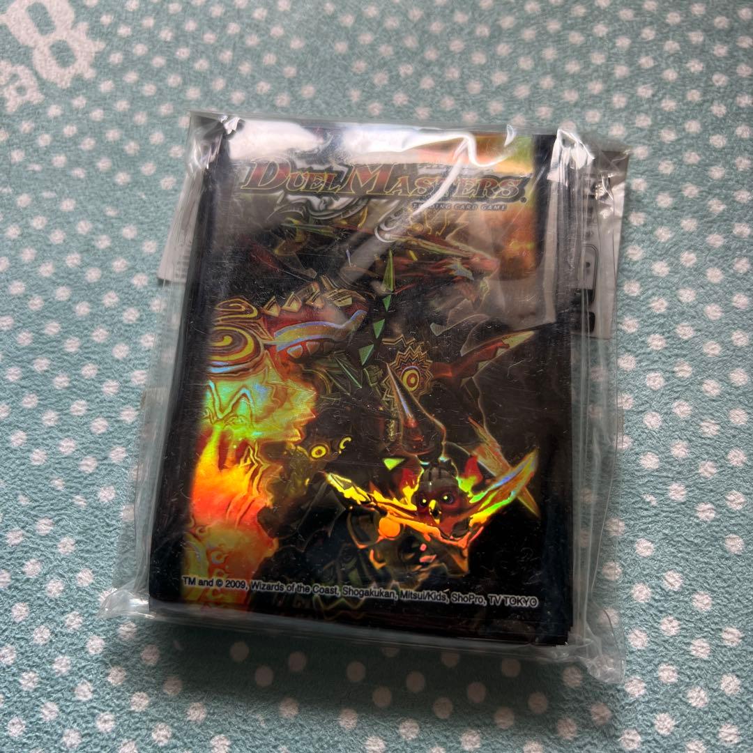 むにゅんさん　専用 デュエルマスターズカード 黒月の神帝　スリーブ