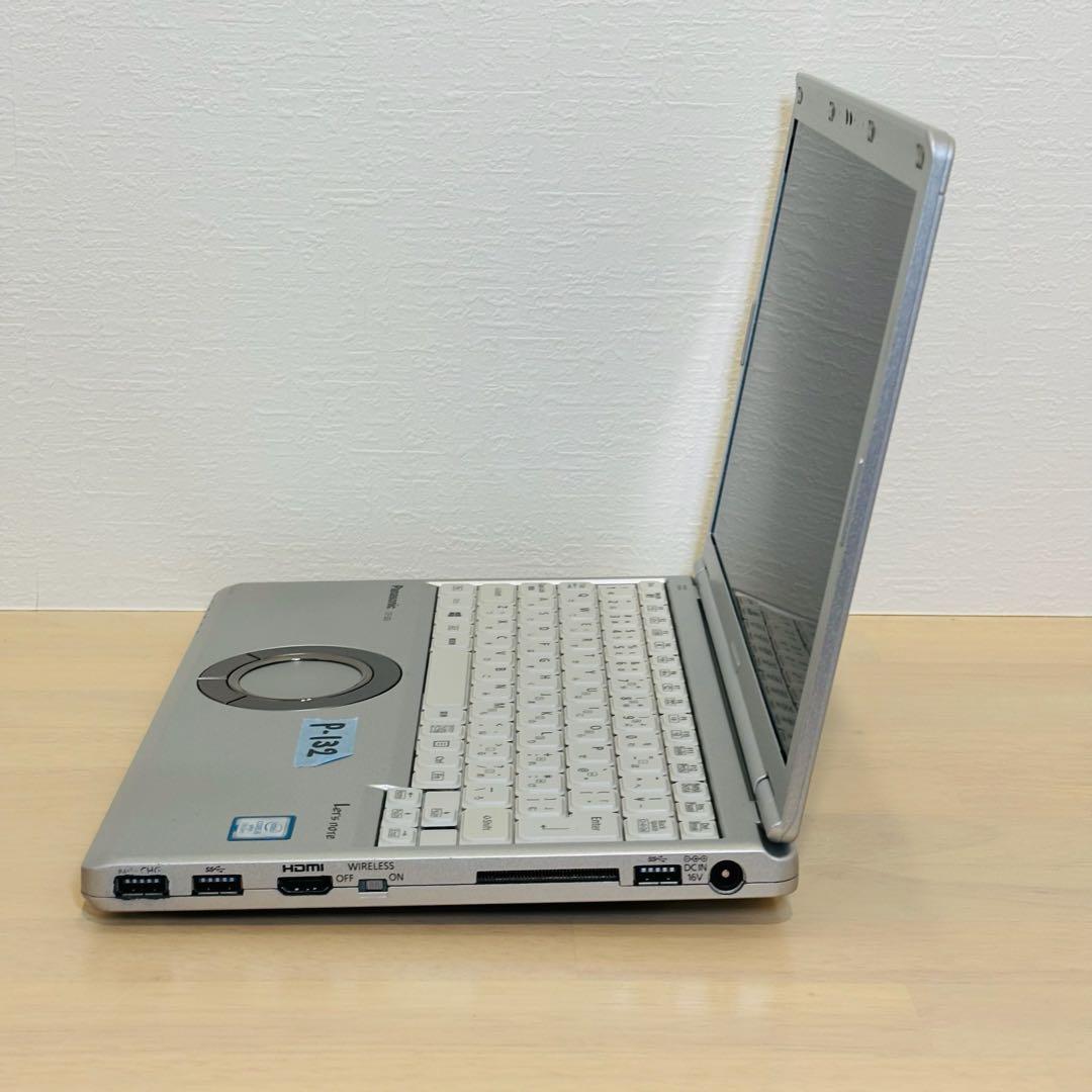 レッツノート PC Windows11 SSD DVD オフィス付き P-132 - メルカリ