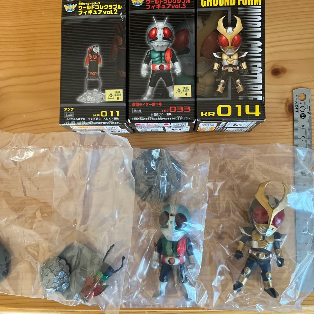内袋未開封】 仮面ライダーシリーズ ワールドコレクタブルフィギュア 3