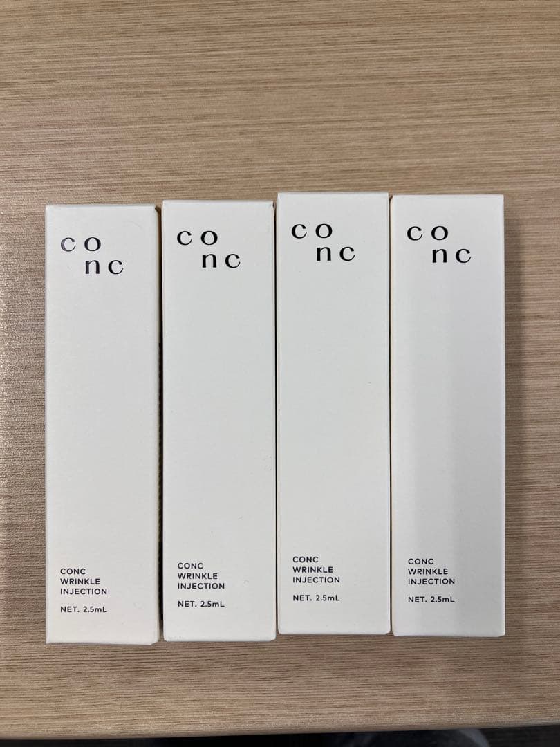 【新品、未開封】 リンクルインジェクション CONC ４本セット