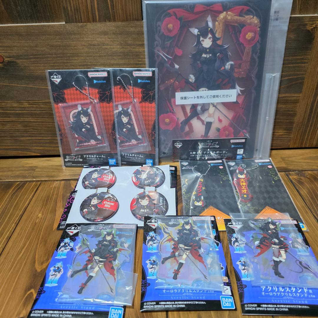 一番くじホロライブ～Villain Style～ 大神ミオ 7種SET+‪α‬ - メルカリ
