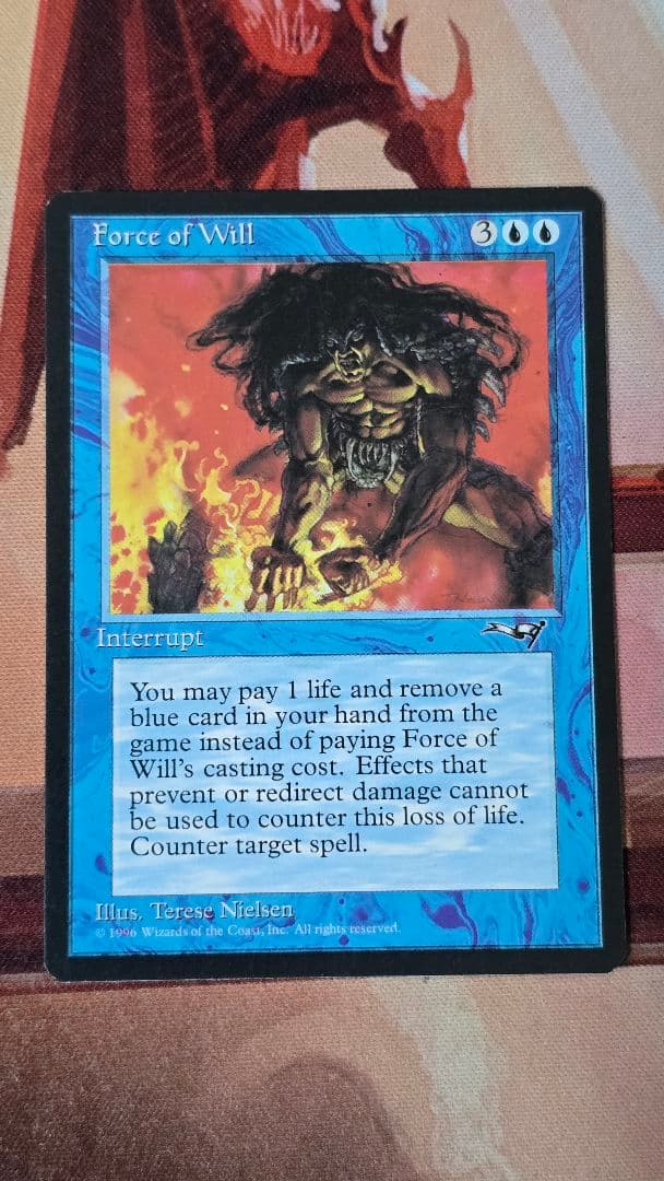 mtg 意志の力 force of will アライアンス ALL 意志の力/Force of Will《日本語》【DMR】