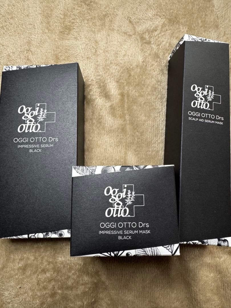 新品 oggiottoDrs セラムマスク ブラック