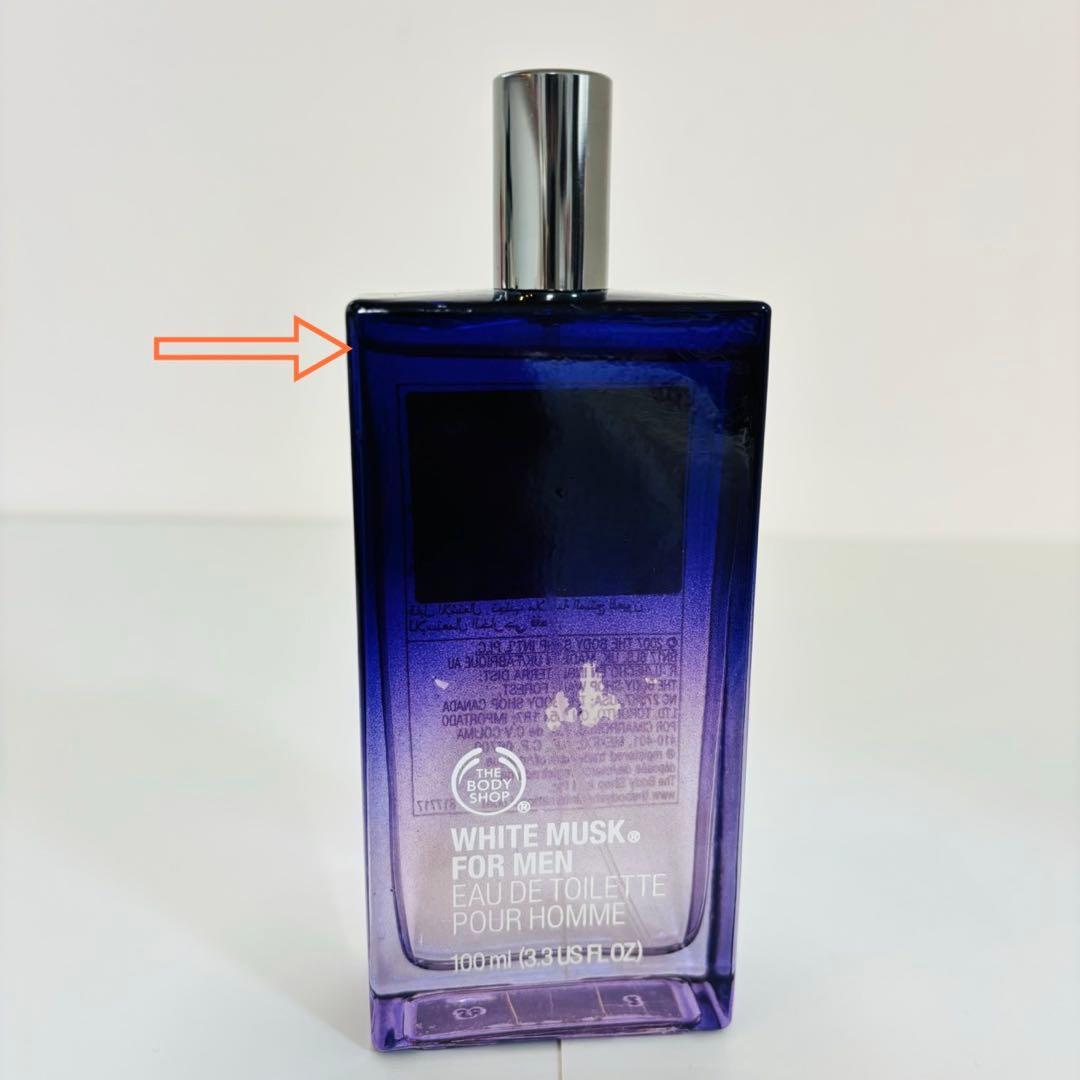 ザ　ボディショップ　ホワイトムスク　フォーメン　オードトワレ　100ml