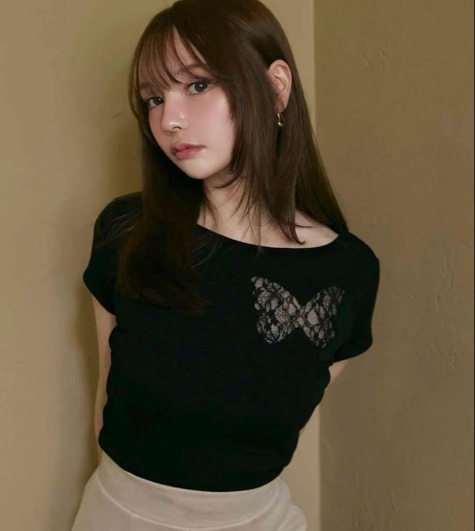 トップス andmary Nini lace tops