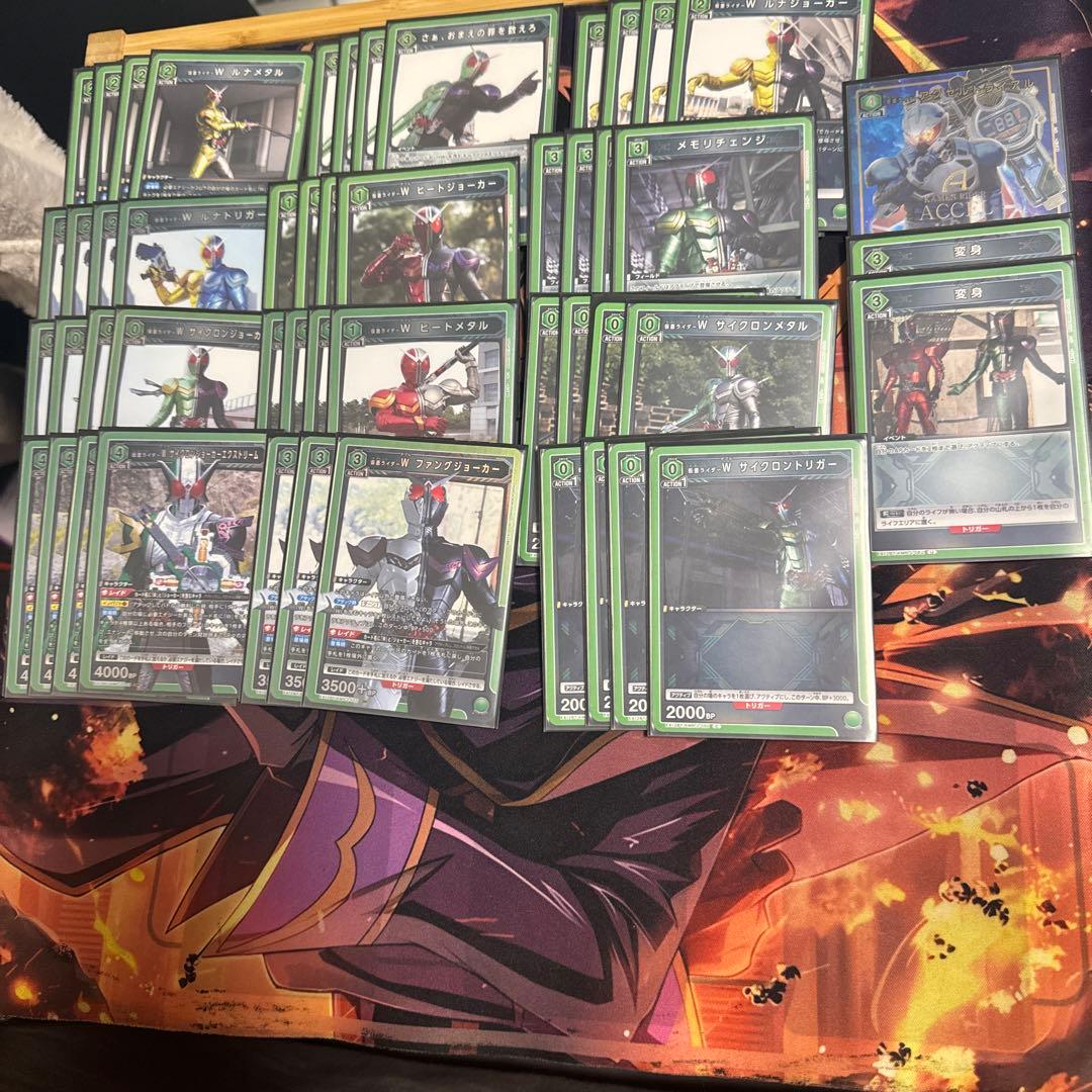 ユニオンアリーナ 仮面ライダーWデッキ　パラ付き