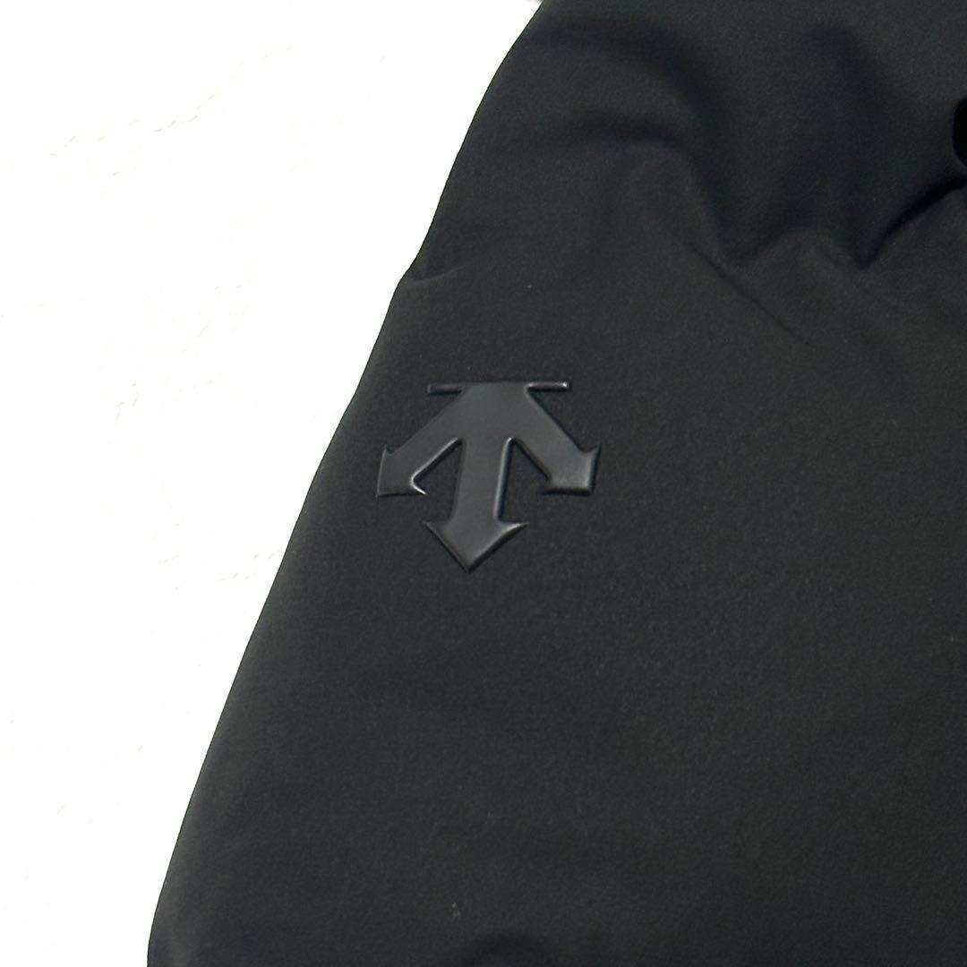 ちい様デサントオルテライン 水沢ダウン アンカー L ブラック 24年