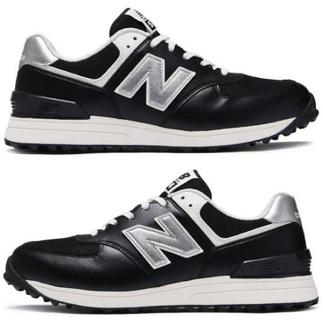 【新品】ニューバランス／574／ゴルフシューズ ／24.5cm
