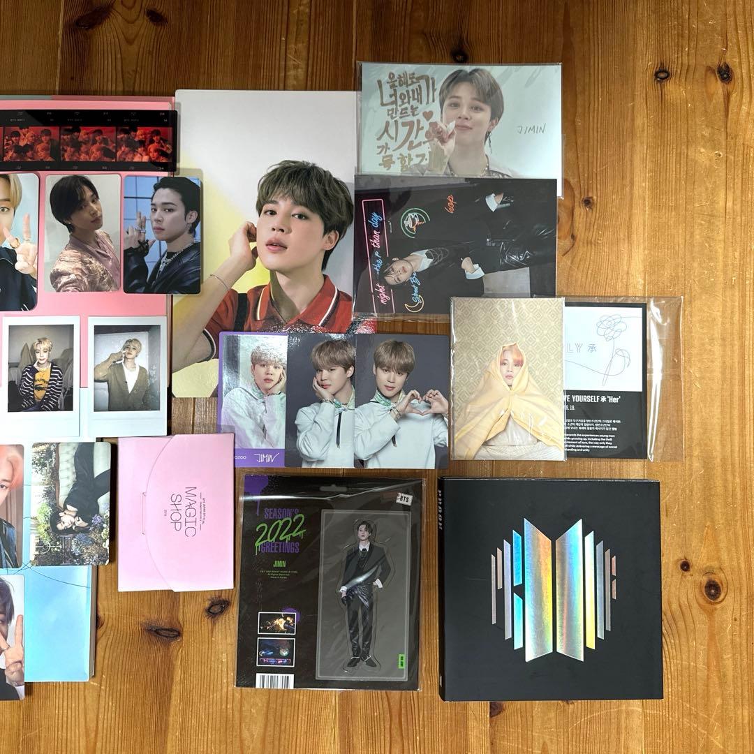 BTS ジミン トレカ アルバム セット - メルカリ
