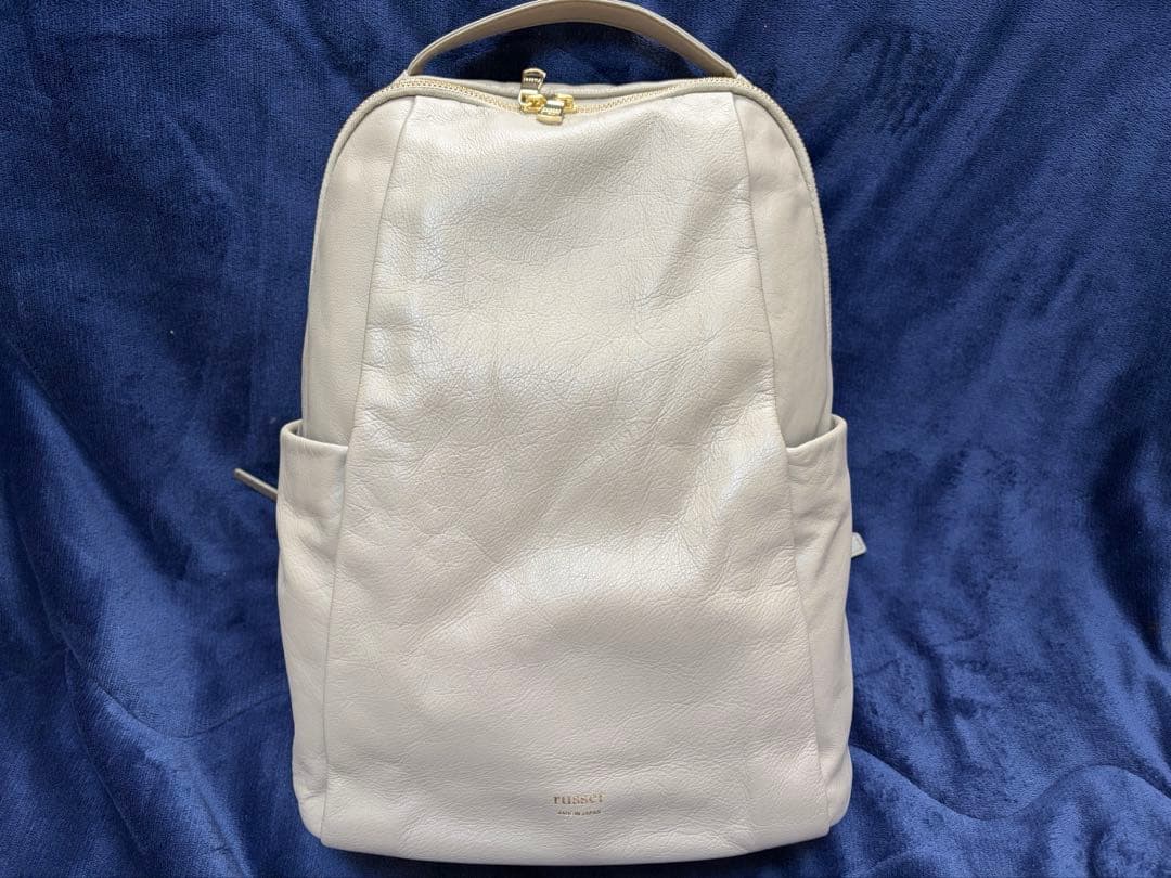russet ラシット レザーリュックサック グレージュ