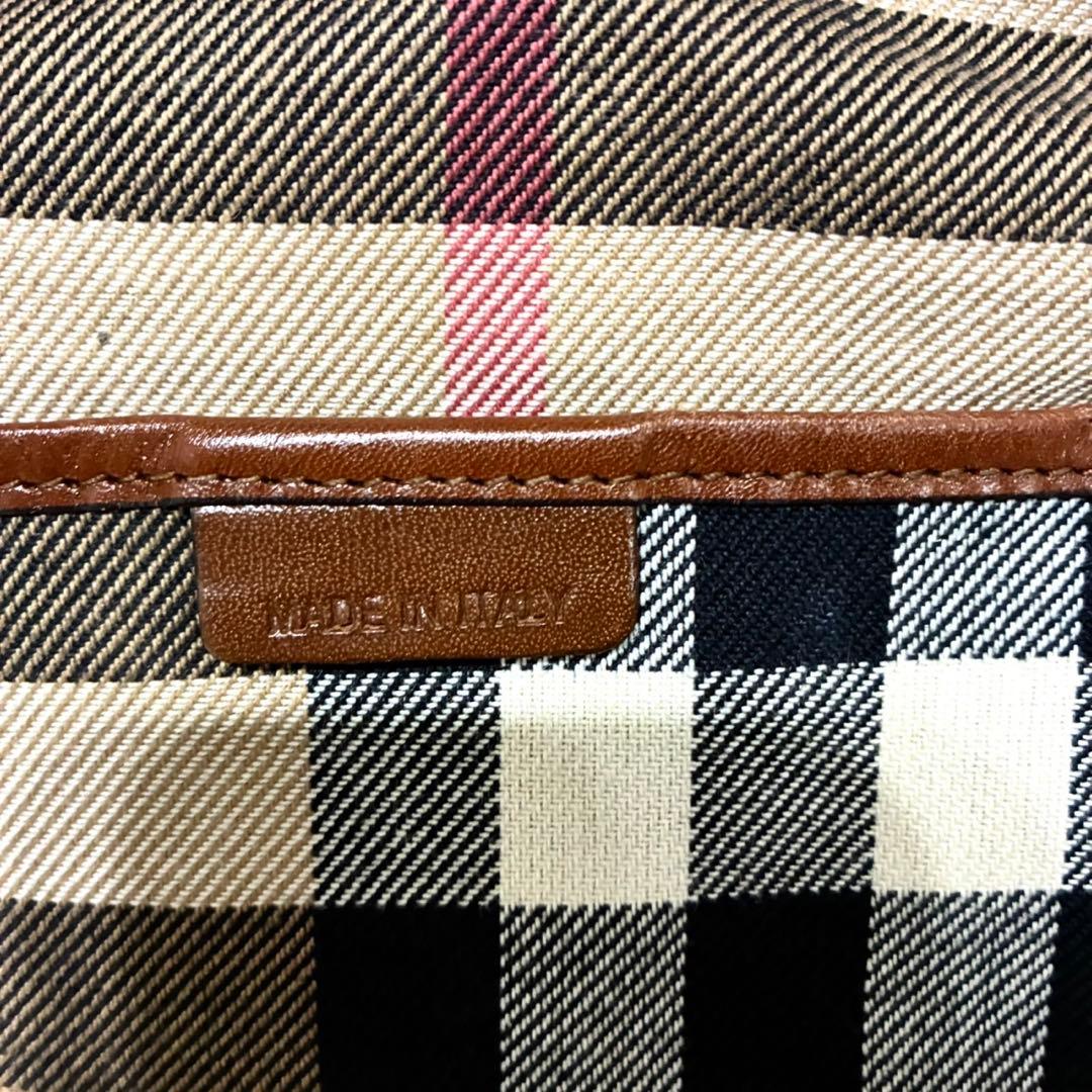 BURBERRY トートバッグ A4ショルダー可能 ハニーベージュ メガチェック