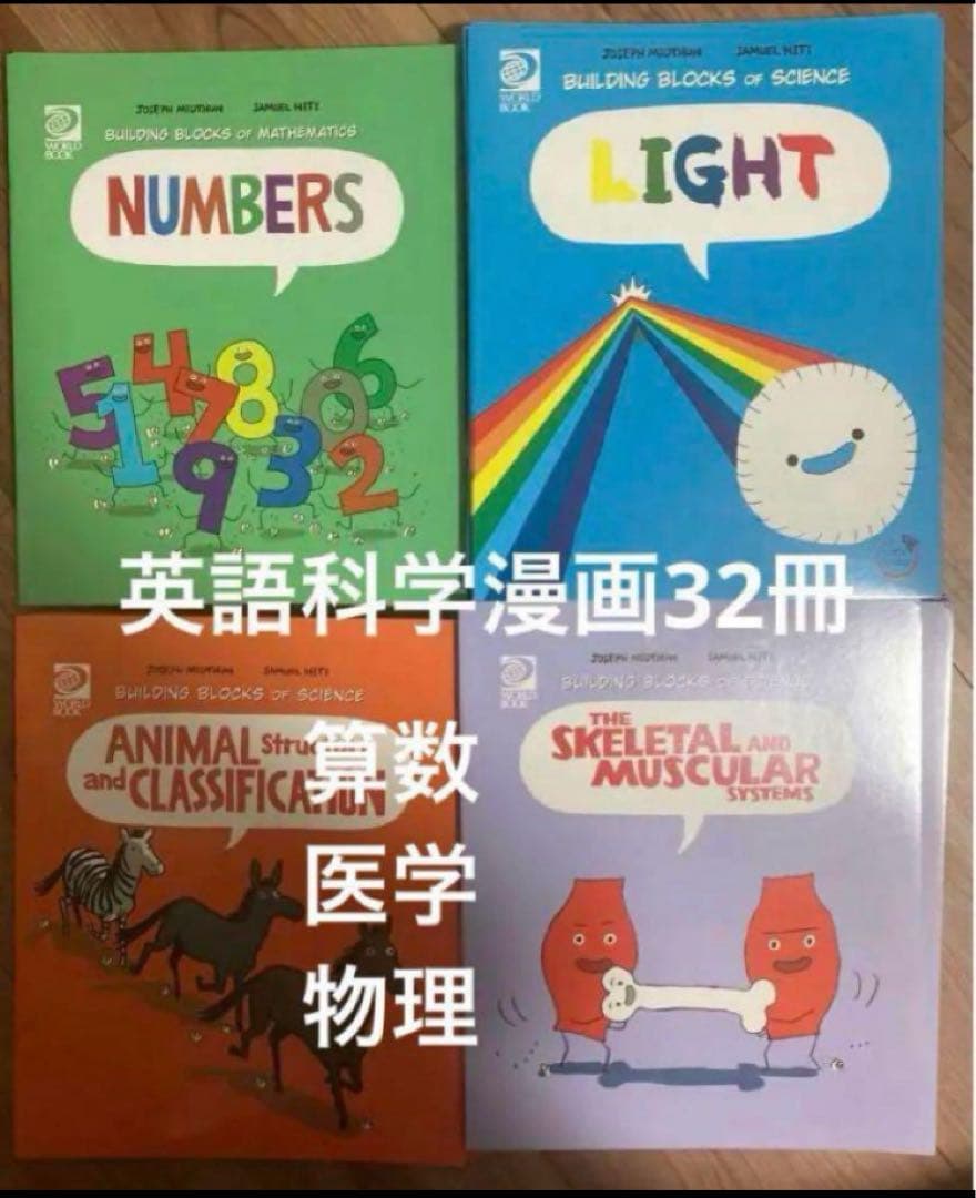 英語科学漫画BuildingBlocks Ofシリーズ　多読