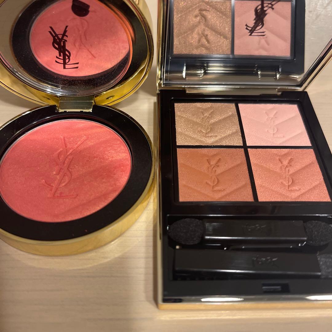 YSL クチュール　ミニ　クラッチ600 メイクミーブラッシュパウダーs 93