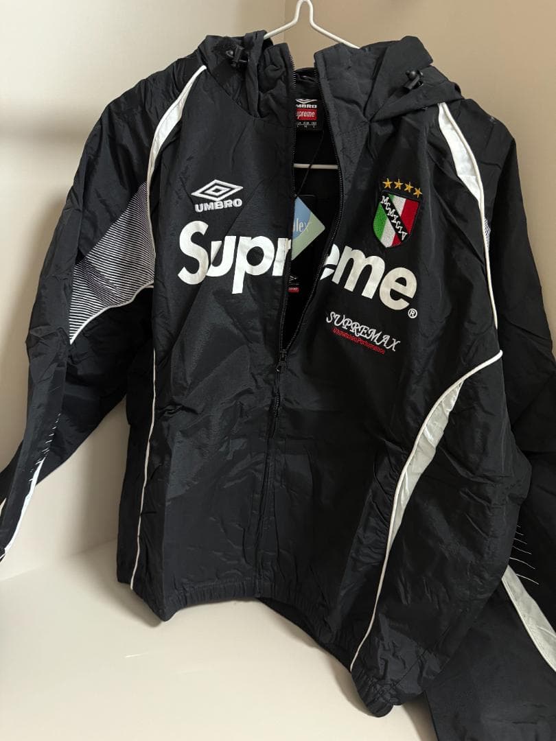 Supreme ブラック ナイロンジャケット　M