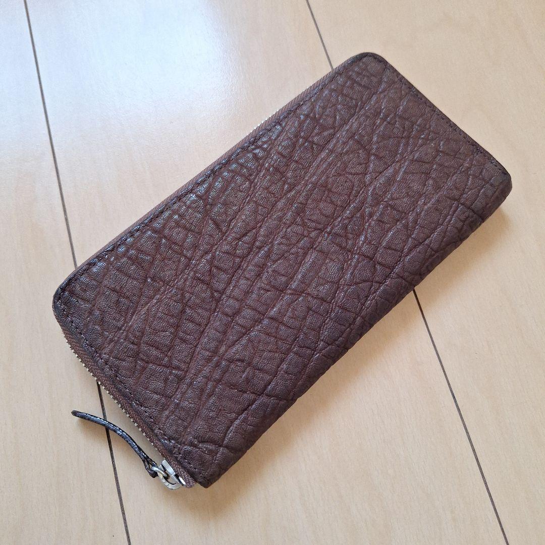象革 エレファント長財布 SUNAMURA 美品
