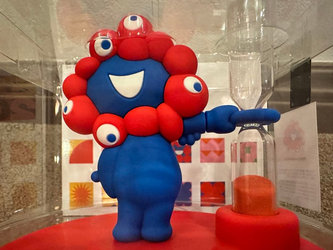 EXPO2025 ミャクミャク 砂時計付きカップ麺ストッパー 3分用 大阪万博