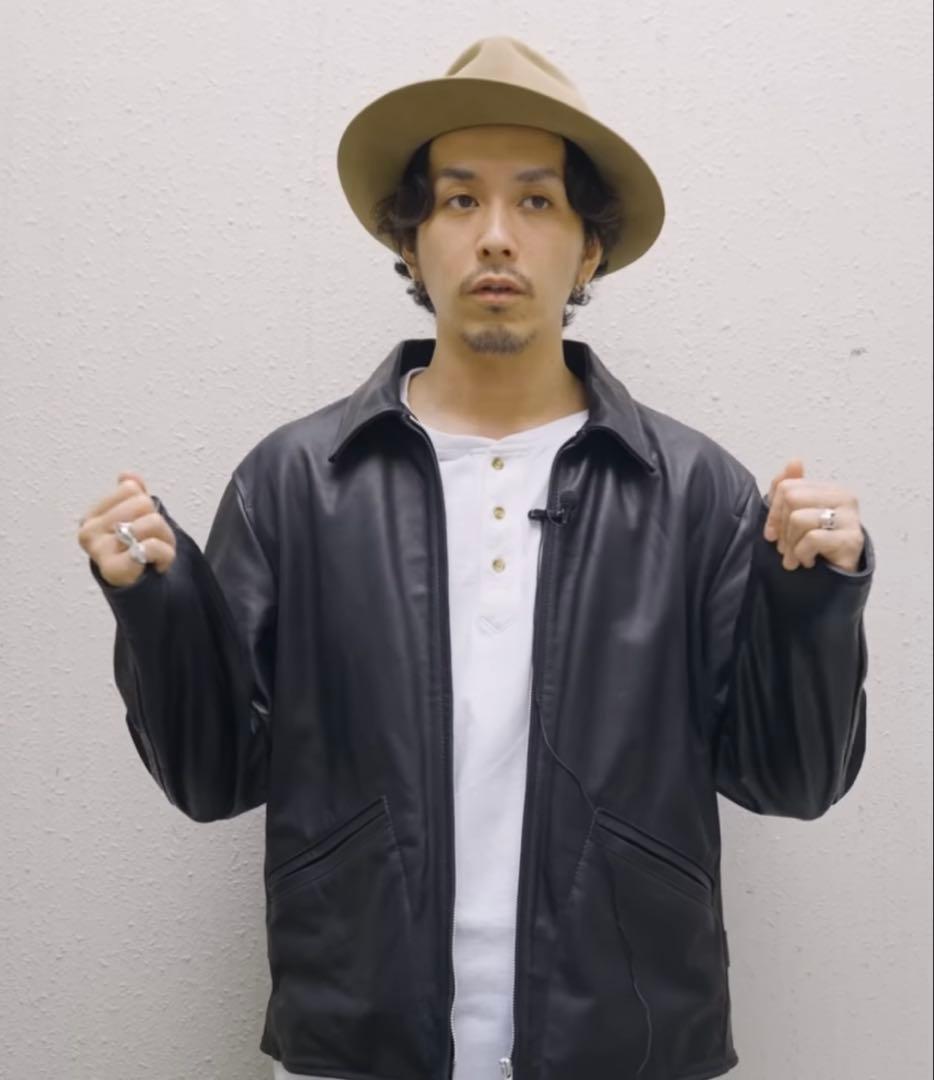 エディ　希少JAMES GROSE CARLTON ライダースタグ有 42