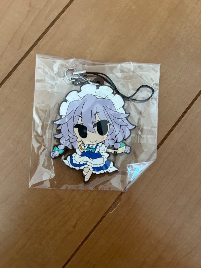 ストラップ 東方Project ラバーストラップ 十六夜咲夜 - メルカリ