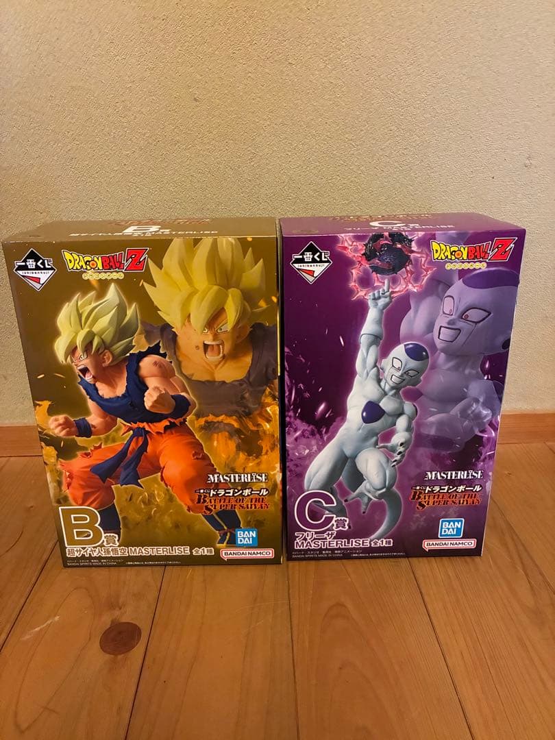 ドラゴンボール　一番くじ　B賞 超サイヤ人孫悟空 C賞　フリーザ