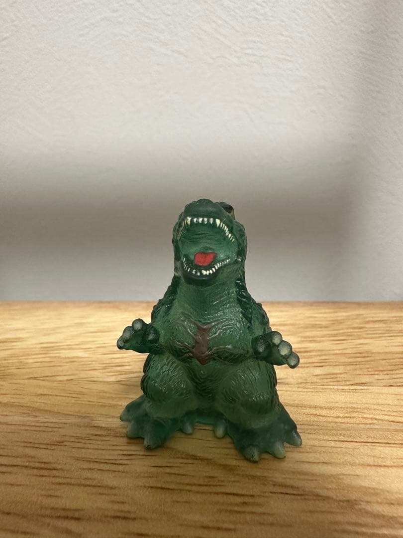 ゴジラ 指人形 ゲームボーイアドバンス GBA クリア　フィギュア