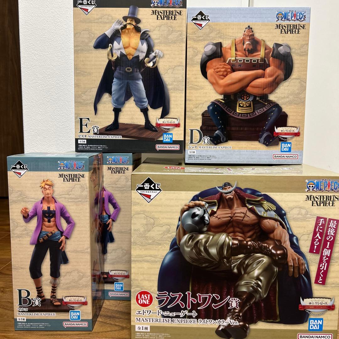 一番くじ 白ひげ海賊団 〜オヤジと息子たち〜 B、D、E賞、ラストワン+オマケ