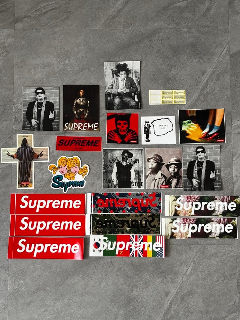 Supreme ステッカーセット コムデギャルソン pcl ボックスロゴ お買得