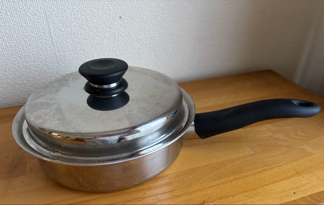 Amway アムウェイ 中フライパン 鍋 ステンレス 高級鍋 - メルカリ