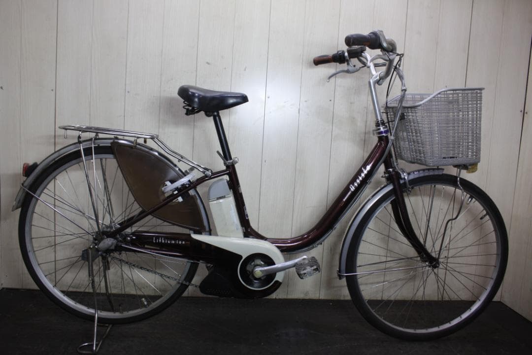 ブリヂストン A22アシスト 大容量8.1AH 26インチ 3段 茶色