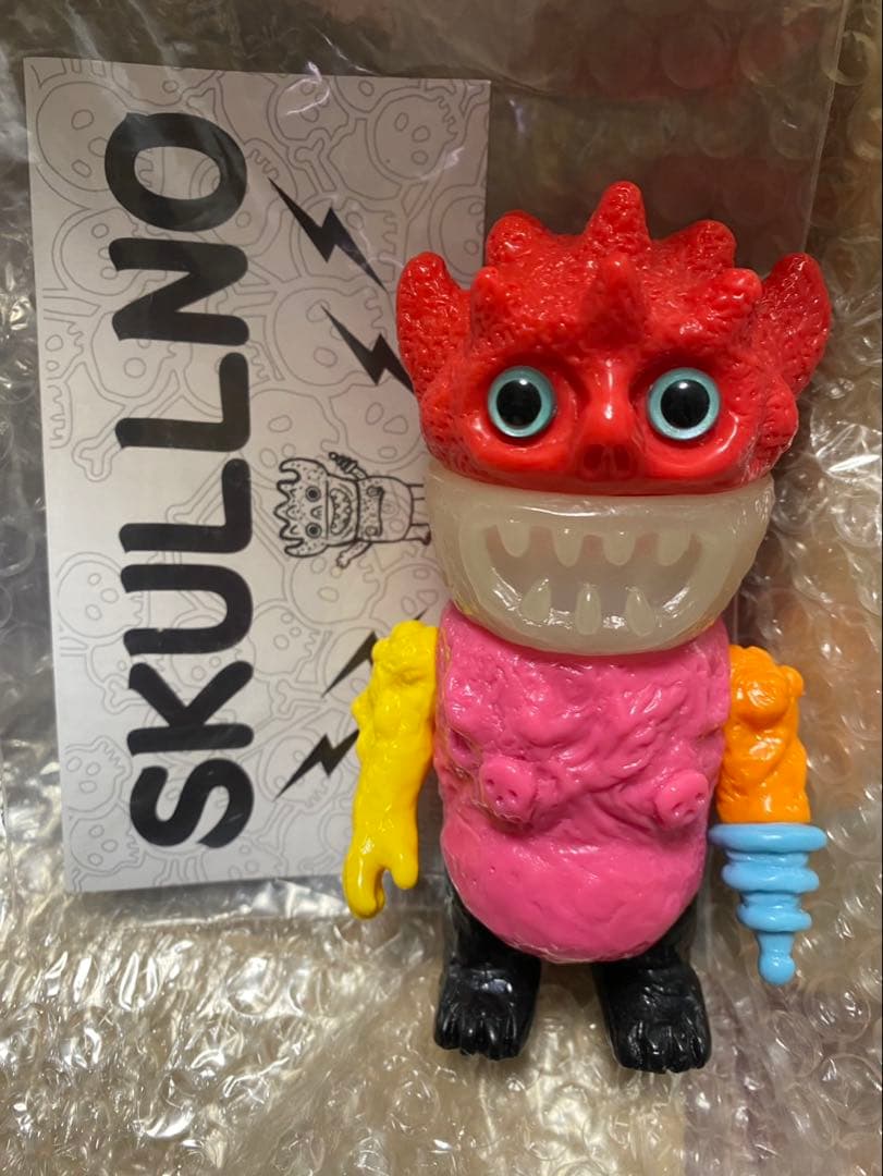 raisofubi ライソフビ　SKULLNO クレイジー　ソフビ