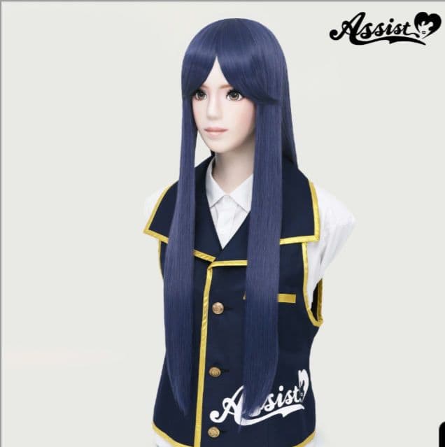 アシスト ウィッグ トワイライトブルー ロング (にじさんじ 長尾景
