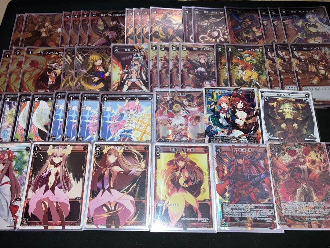 ウィクロス 花代　ほぼフルホイル デッキ wixoss