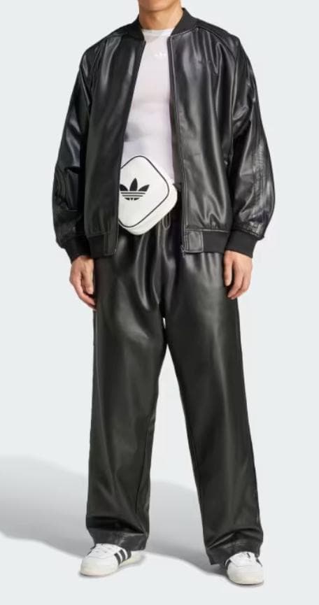 adidas プレミアム トラックパンツ&ジャケット アディダス プレミアム・トラック・パンツ - ブラック | アディダス