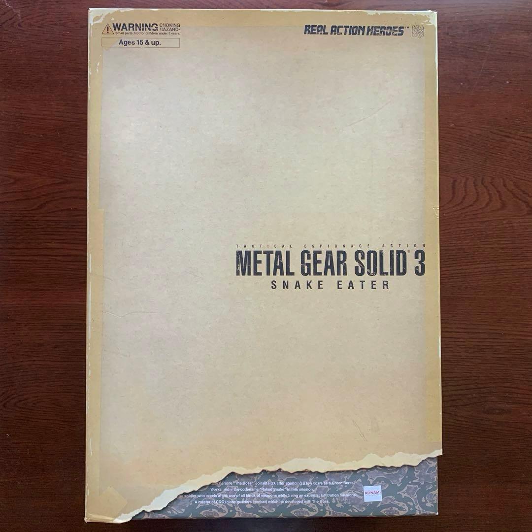RAHメタルギア3 スネークフィギュア Amazon | RAH MGS3 スネーク Naked Snake SQUARES CAMOUFLAGE Ver