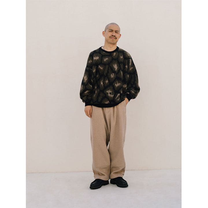 evisen skateboards FIRE MOHAIR SWEATER