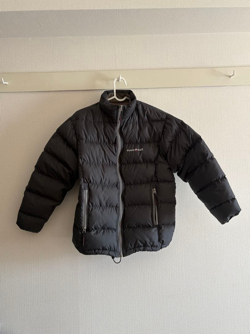 mont-bell ブラック ダウンジャケット Sサイズ 最終値下げ