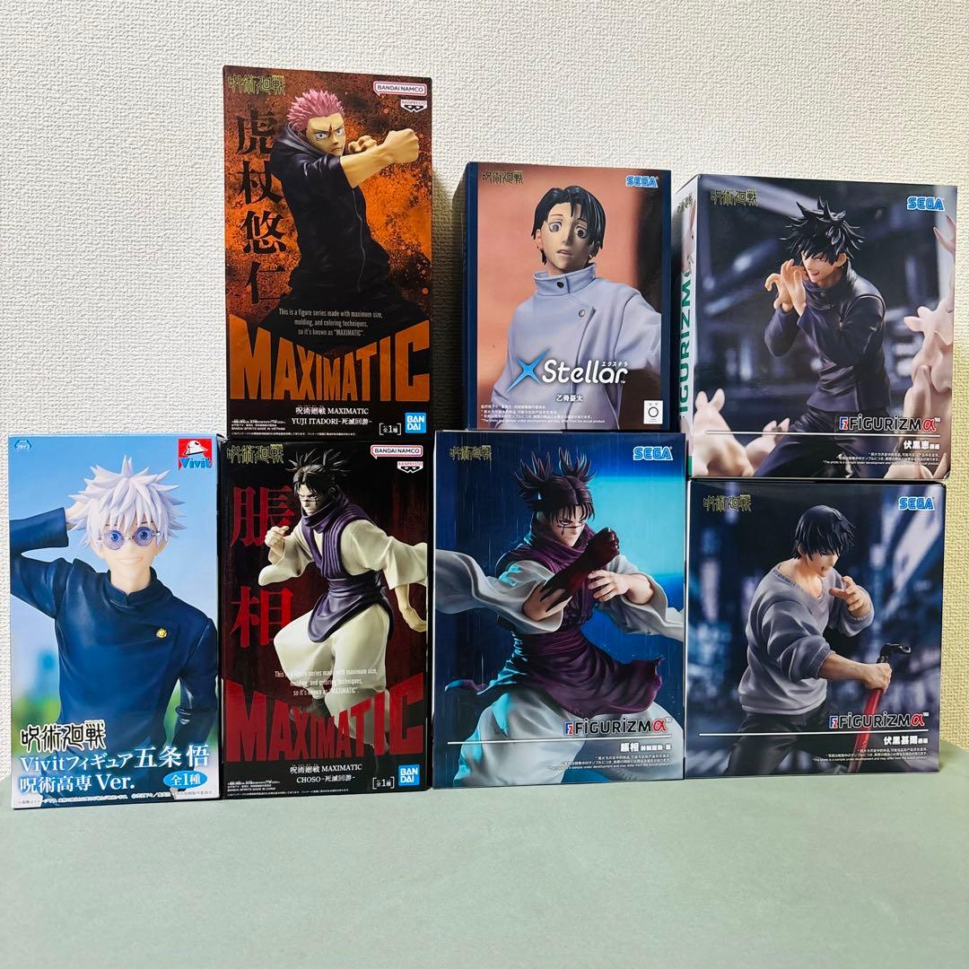 呪術廻戦　7点セット セガ ラッキーくじ「呪術廻戦」SPLASH×BATTLE Re:』発売 | 株式会社