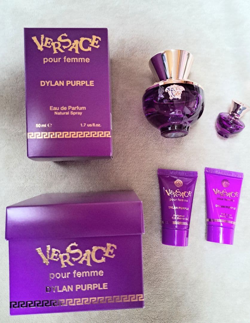 ヴェルサーチ50ml VERSACE DYLAN PURPLE 50ml セット S115290585