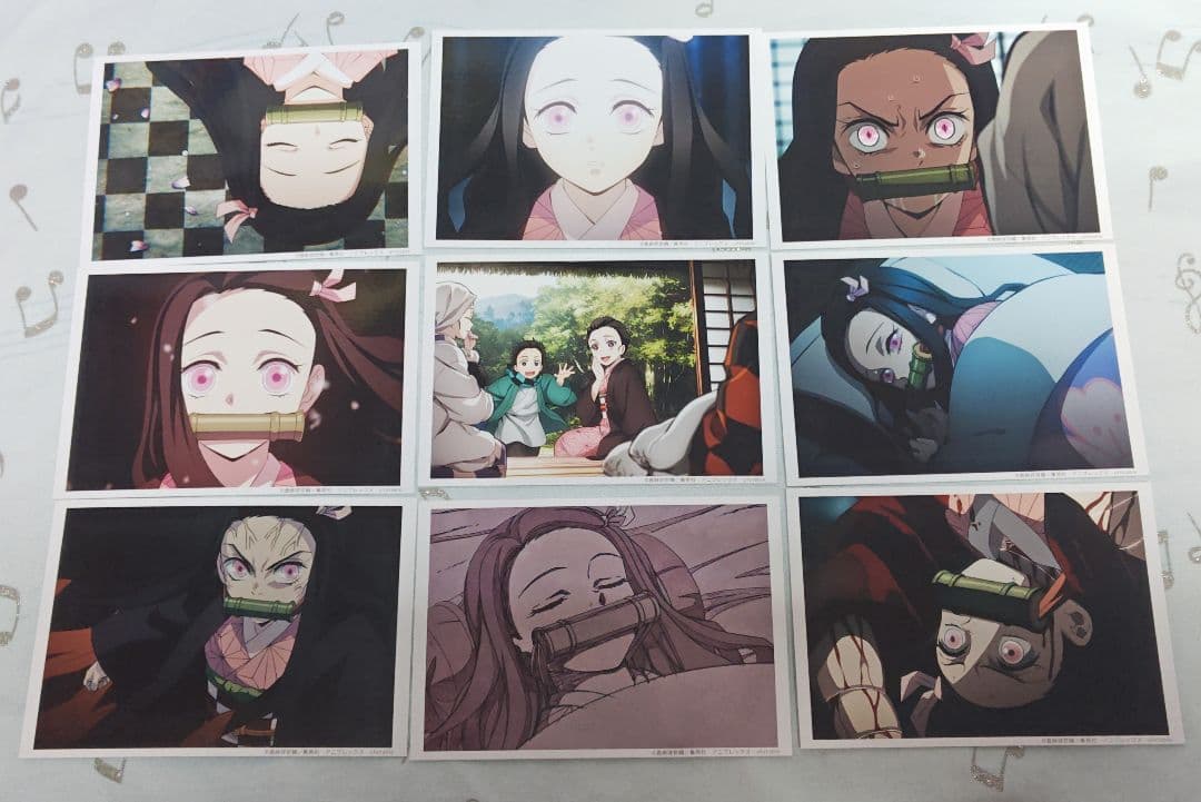 鬼滅の刃 場面写ブロマイドくじ 竈門禰豆子 甘露寺蜜璃 46枚セット ね*こ様 鬼滅 刀鍛冶の里編 場面写ブロマイドくじ OP 25枚セット