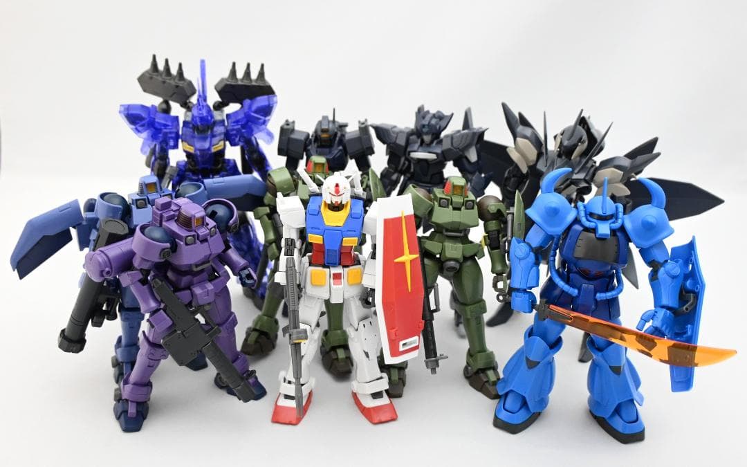 ガンプラ 13点セット HG バルギル リーオー宇宙 飛行 ジャンク