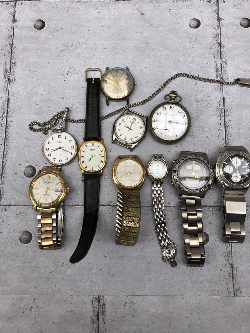 メンズ・レディースジャンク腕時計 セット