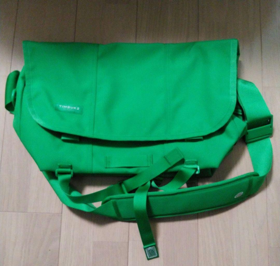 timbuk2 グリーン メッセンジャーバッグ