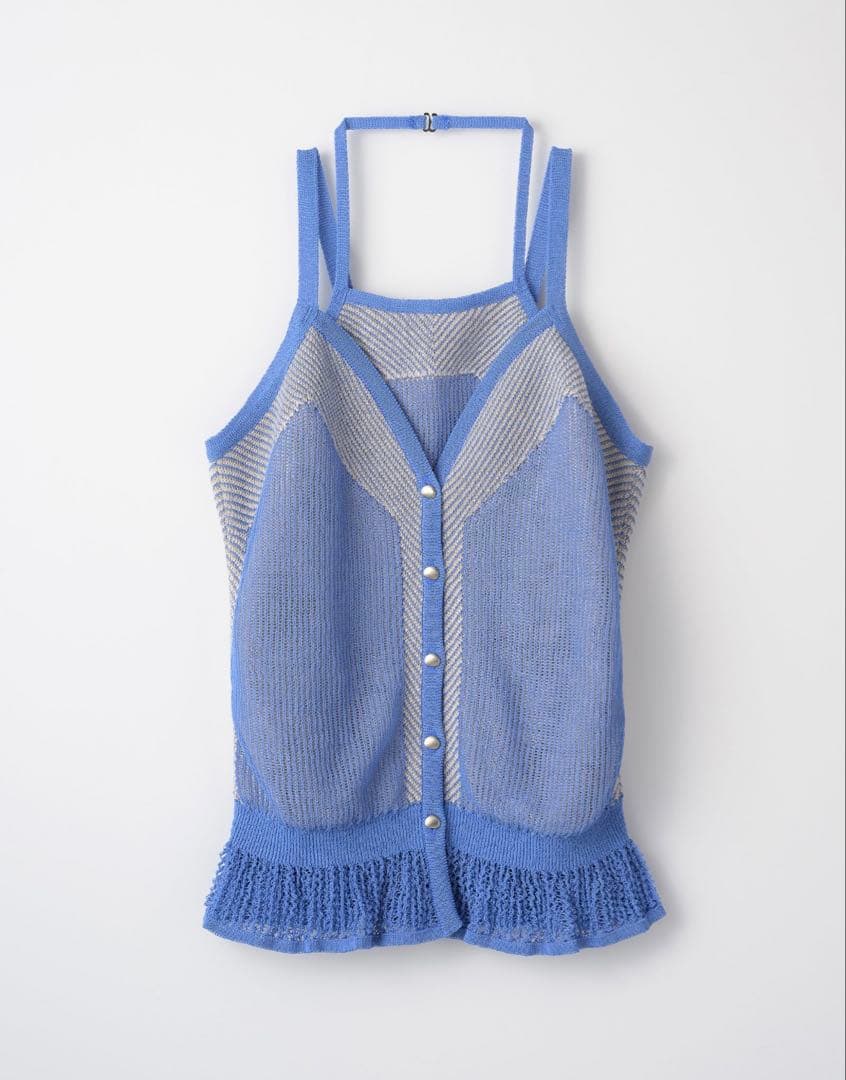 田*美様 Pigment knit camisole MURRAL